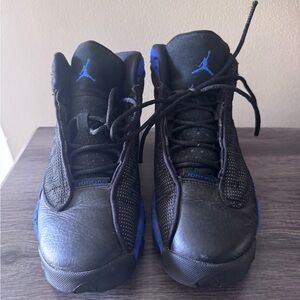 Black and Blue Boys Jordan’s